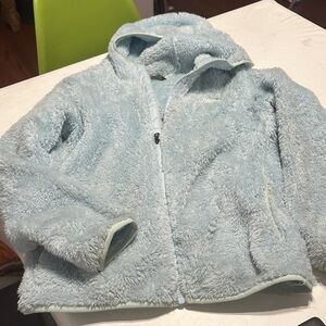The North Face Kids Sky Blue Fleece Hoodie